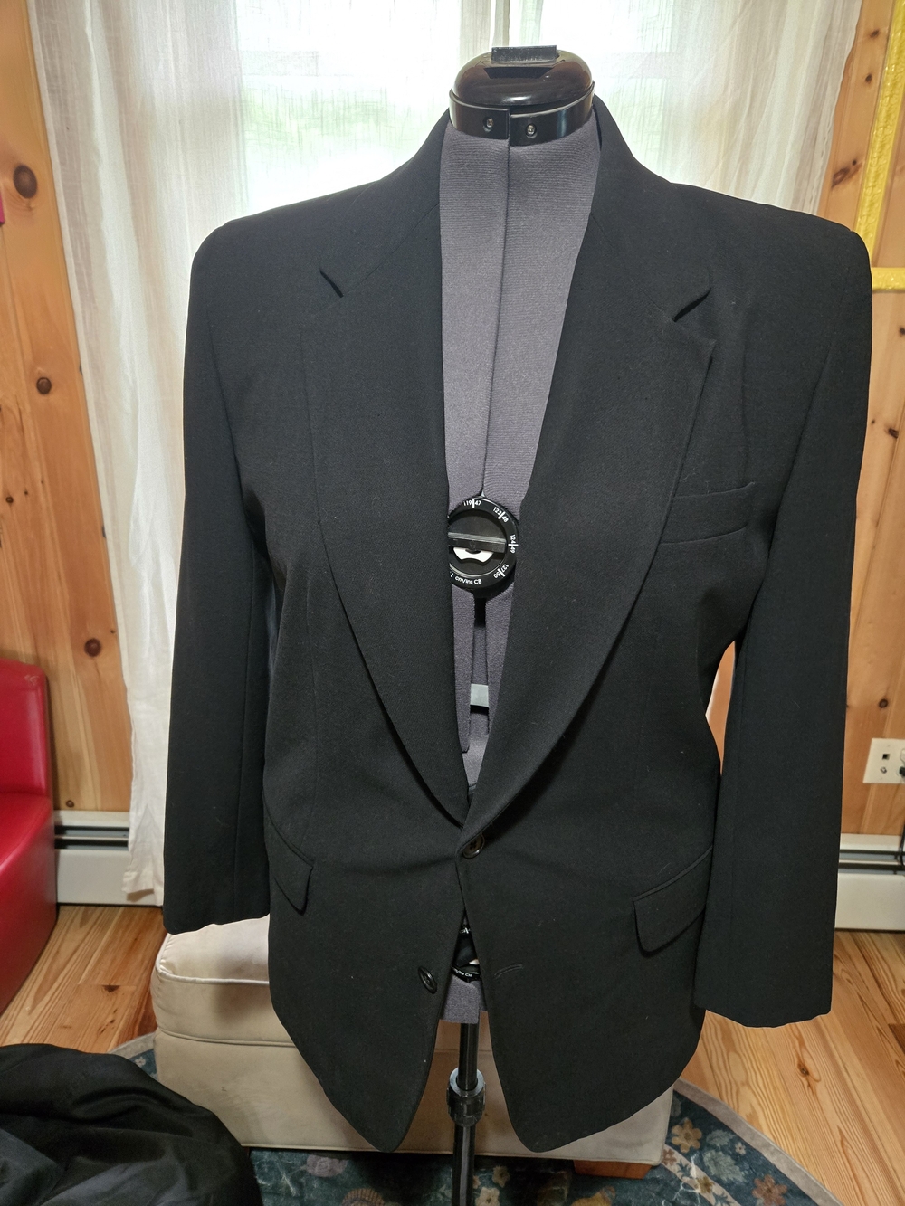 Dkny Black Single-Breasted Women's Blazer
